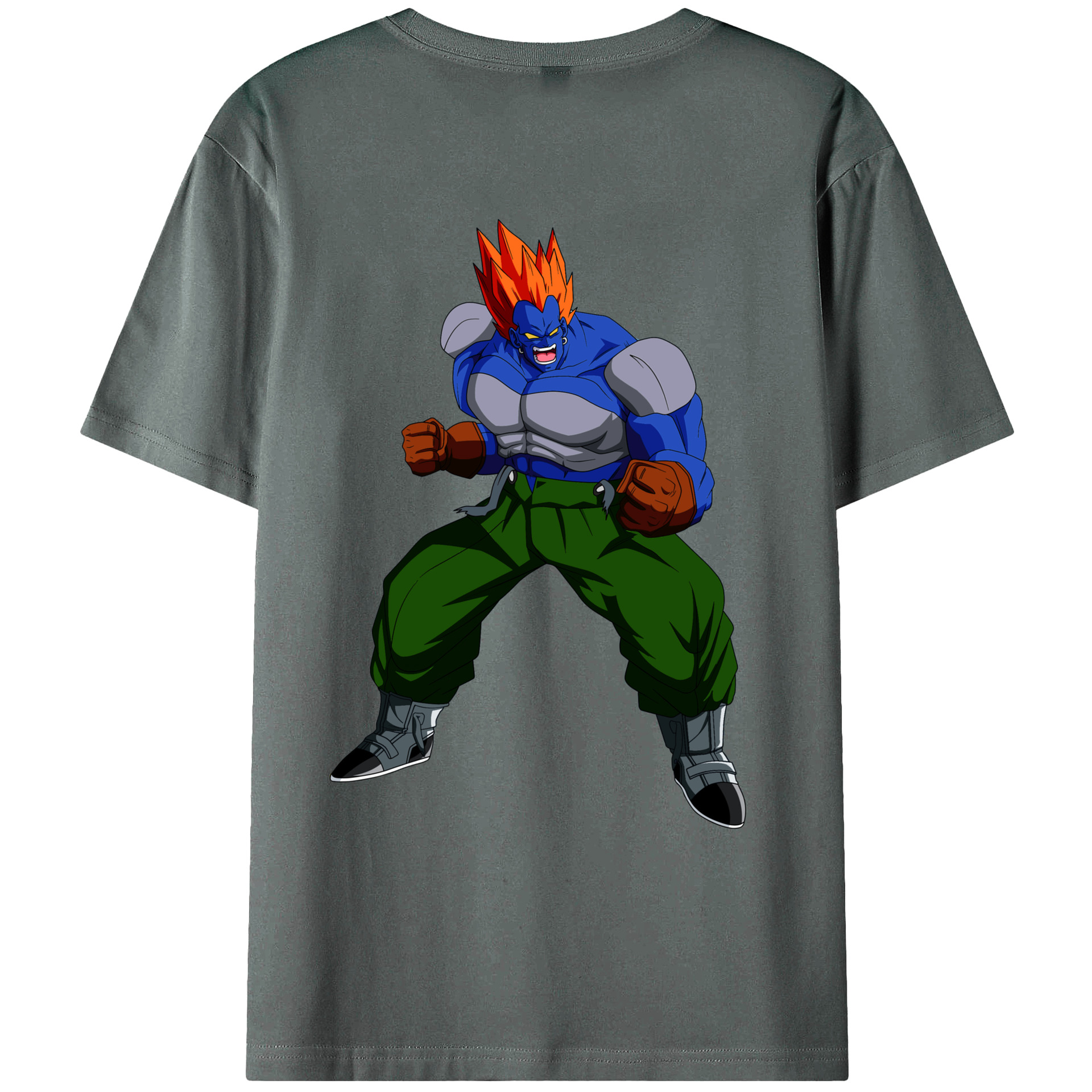 （画像用） ドラゴンボール DRAGON BALL 綿100％ メンズ半袖Tシャツ（バックプリント） 通気性